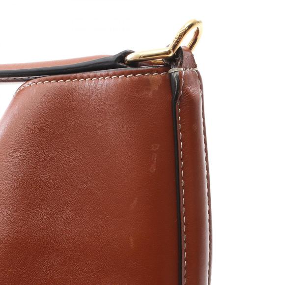 Celine Bucket Handbag Seize Brown Leather - Picture 5 of 8